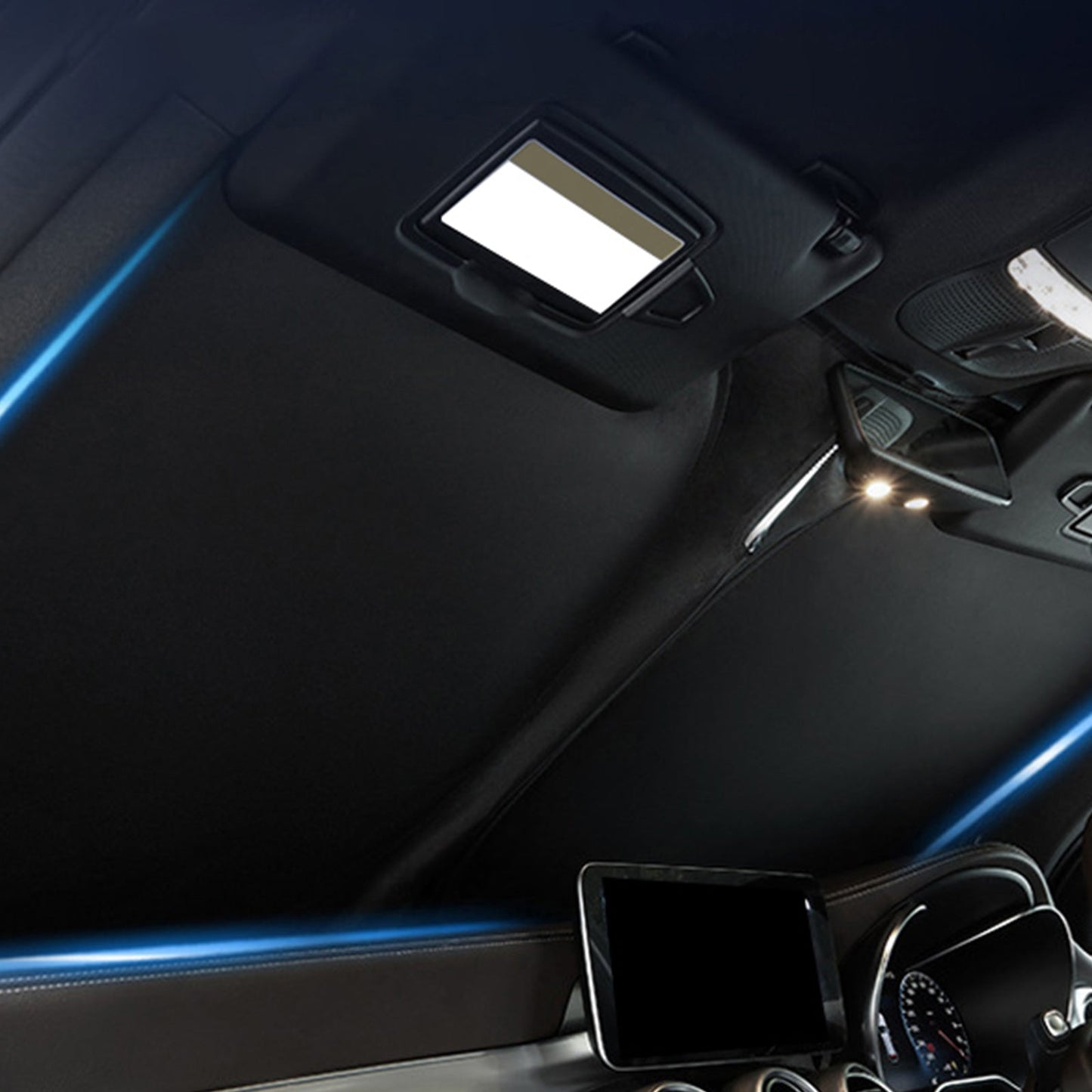 6 Layer Thick WindScreen SunShade Suitable For BMW X2 2023-2025 UV Protection