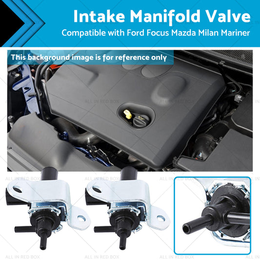 2pcs Intake Manifold Control Valve 1S7G-9J559-BB for Ford Focus Mazda6 2.0 2.3