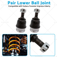 2x Lower Ball Joint Suitable for Subaru Forester Impreza Liberty Outback 89-10