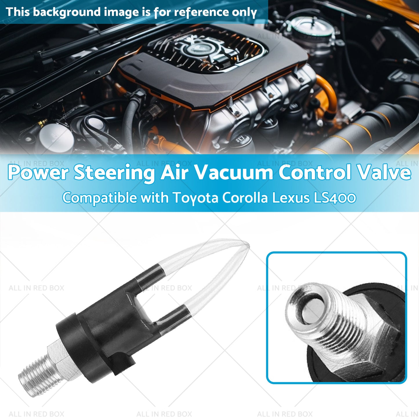 Power Steering Air Vacuum Control Valve Suitable for Toyota Corolla Lexus GS300