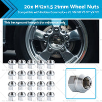 20x M12x1. 5 Wheel Nuts Suitable for Holden Commodore VL VN VR VS VT VX VY