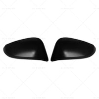 Black Door Mirror Cover Side Cap Guard Suitable for Toyota Hilux N80 2015-2023