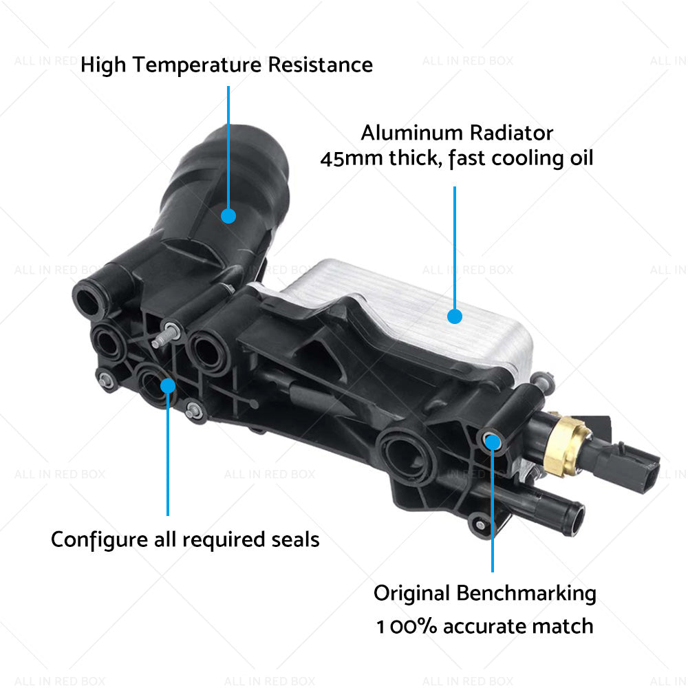 Oil Cooler Filter Adapter Housing Suitable For 14-17 Chrysler Jeep Dodge Ram 3. 6
