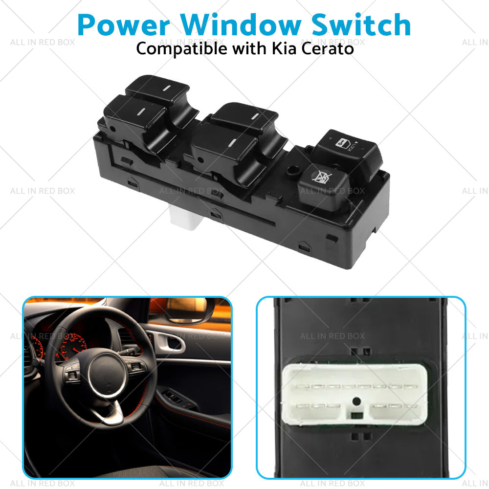 Electric Power Window Switch Suitable for Kia Cerato 2010-2013 93570-1M600WK