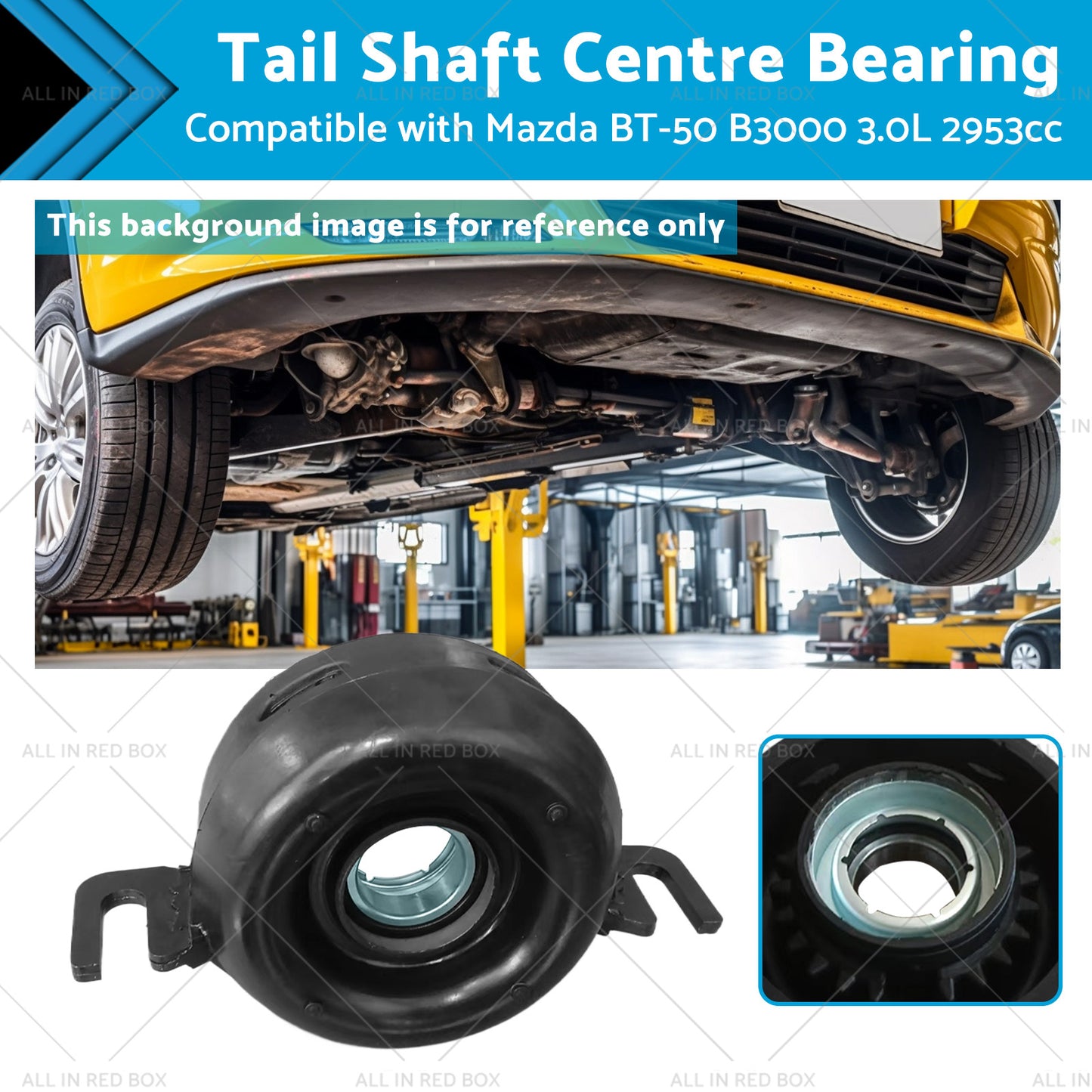 Tail Shaft Centre Bearing Suitable for Ford Ranger PJ PK 3. 0L WEAT 4X4 06-11