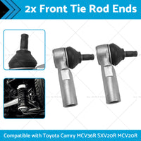 2x Front Tie Rod Ends Suitable for Toyota Camry MCV20R MCV36R SXV20R 3.0L 96-06