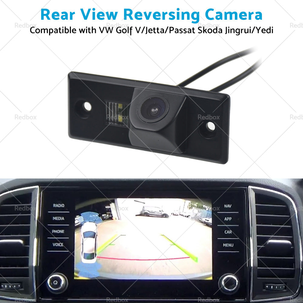 Rear View Reversing Camera Suitable for VW Volkswagen Tiguan Golf Passat Skoda