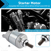 Starter Motor Suitable For Honda CBF125 09-13 CBF150 07-11 CRF150F 06-17