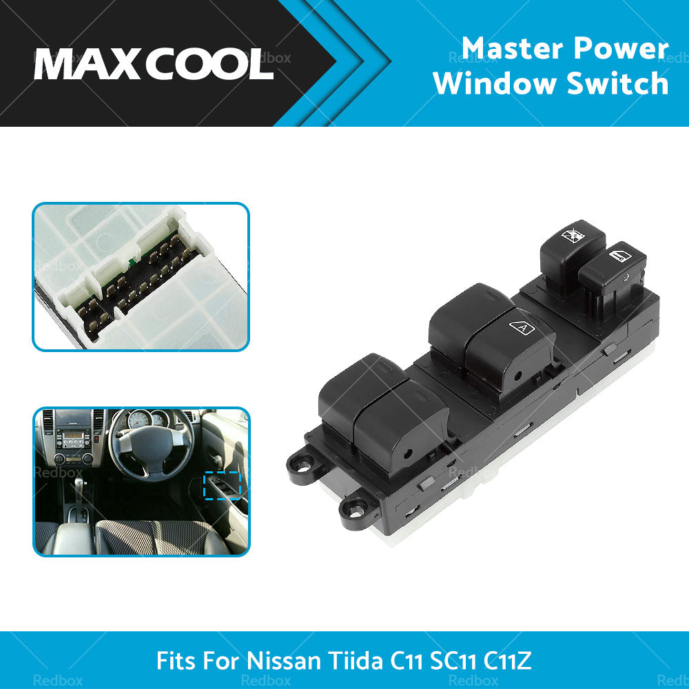 Master Power Window Switch Suitable For Nissan Tiida C11 SC11 C11Z 2006-2010