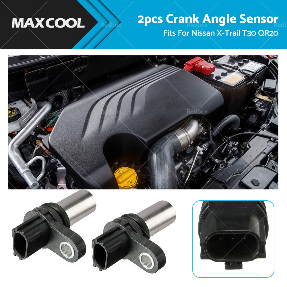 2PCS Crank Cam Angle Sensor Suitable for Nissan X-Trail T30 QR25DE 2. 5 2001-2007