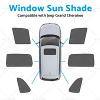 {{ Front Rear Port Window Magnetic Mesh Sun Shade Suitable for Jeep Grand Cherokee }} - Buy Car Parts Online at {{ Kaka Auto Parts }}.