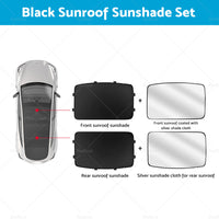 For Tesla Model Y Glass Sun Roof Shade Sunroof Window UV Film Blind Sunshade Mesh