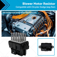 Blower Motor Resistor Suitable for Chrysler Dodge Jeep Ram 68029736AA 68379071AA