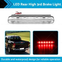 1x LED Rear High 3rd Brake Light Clear Suitable For Toyota Hilux VIGO SR5 04-15