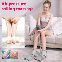 Leg  and  Foot Massager With Heat Compression Calf Thigh Massage Muscles Relax Wraps