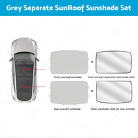 Sunroof Window Sunshade Front Rear UV Film Windshield Window For Tesla Model Y