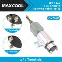 12V 24V Fuel Shutoff Solenoid Valve 1751ES Brand New