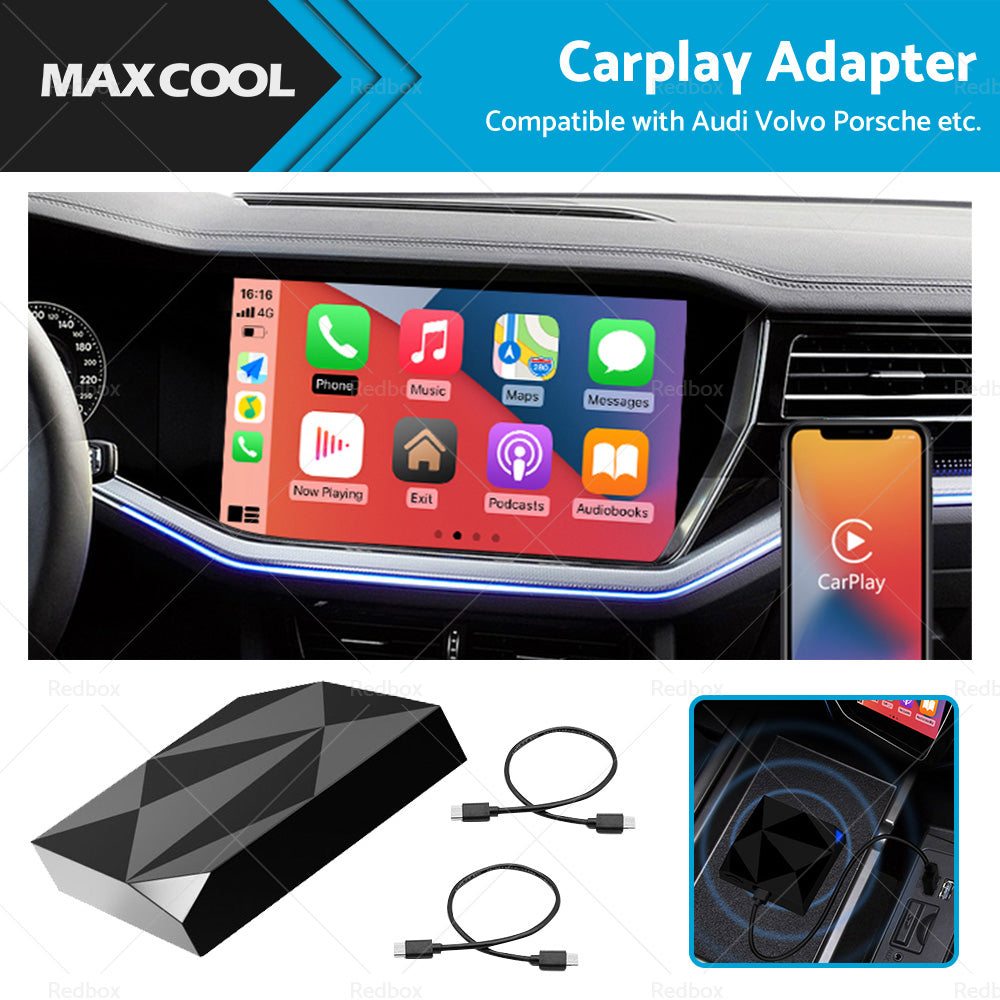 CarPlay Adapter Dongle Wireless Free Wire for Apple iOS Car Cavigation Player AU