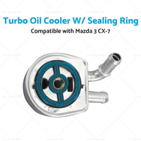 LF6W14700A Turbo Oil Cooler W or  Sealing Ring Suitable for Mazda 3 CX-7 03-14