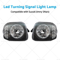 Led Turning Signal Light Lamps  Angel Eyes  Suitablefor Suzuki Jimny SN413 98-17