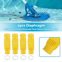 4X Diaphragm Cassette Suitable For Zodiac Barracuda Pool Cleaner Retaining Ring