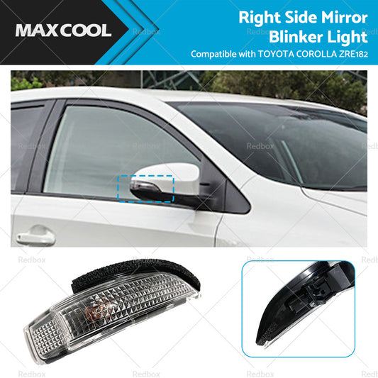 MIRROR BLINKER LIGHT Suitable FOR TOYOTA COROLLA ZRE182 2012- 2018 RIGHT