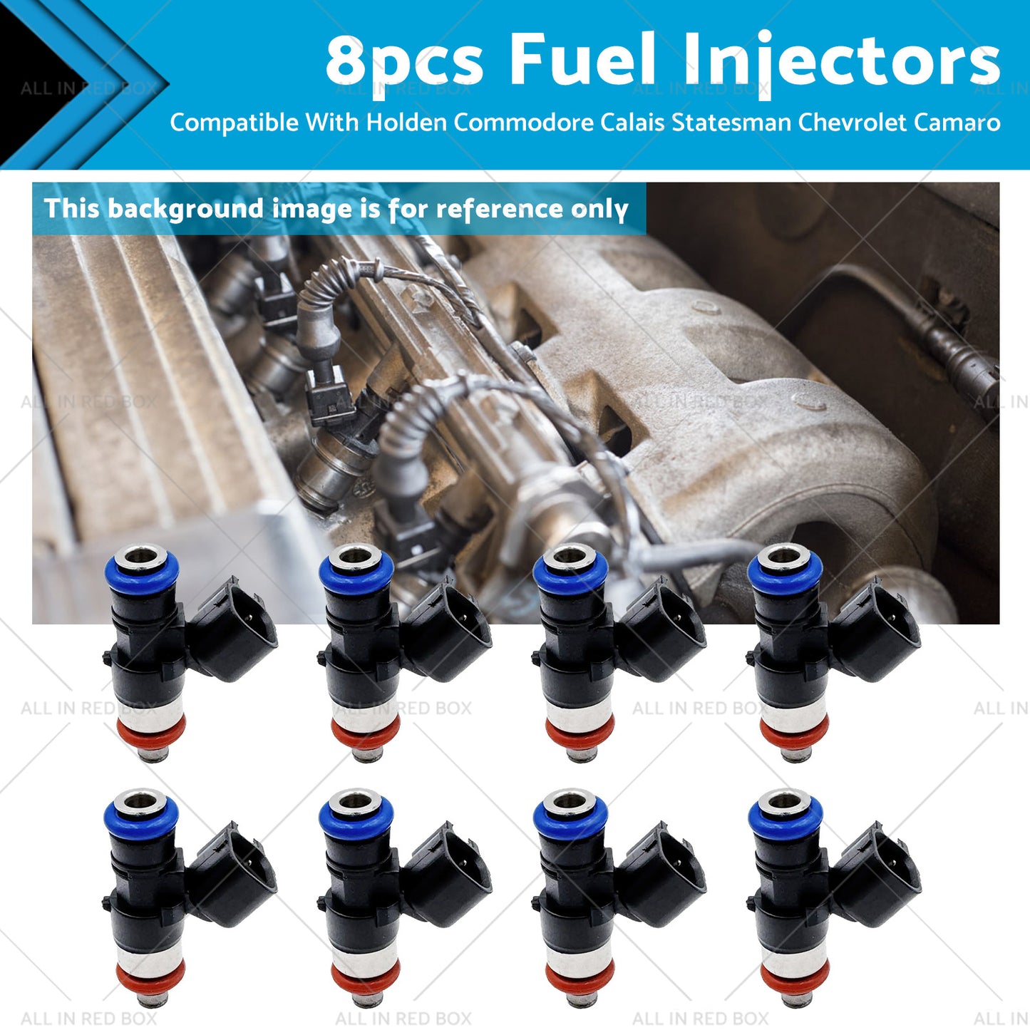 8 Fuel Injector for Holden Commodore VZ VE L76 L98 LS3 LS2 V8 6. 0 6. 2 0280158051
