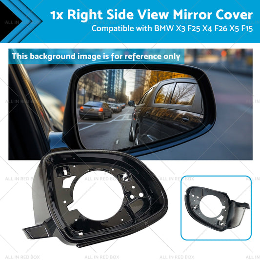 Right Side View Mirror Cover Suitable for BMW X3 F25 F15 X6 F16 X4 F26 X5 14-19