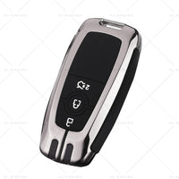 Zinc Alloy Remote Key Fob Cover Suitable For Ford Mustang EcoSport Edge Explorer