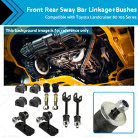 Front Rear Sway Bar LinkageBushes Suitable for Toyota Landcruiser 105 80 Series