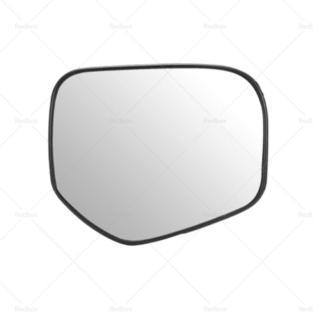 FRONT RIGHT SIDE MIRROR GLASS W  BACK PLATE SUITABLE FOR MITSUBISHI TRITON 06-15