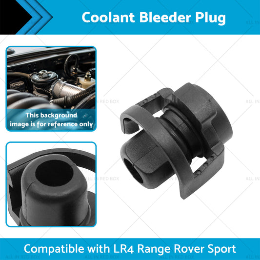 Coolant Bleeder Plug Suitable for Land Rover LR4 Range Rover Sport 3.0L 5.0L