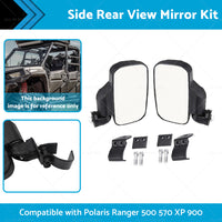 UTV Side Rear View Mirrors For Polaris Ranger 500 570 XP 900 1000 General XP1000