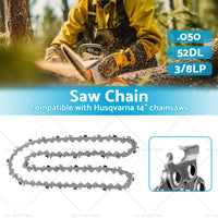 3 or 8LP. 050 52DL Tungsten Carbide Chainsaw Chain Suitable for Husqvarna 14 inch  model