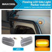 Flowing LED Side Light Marker Indicator Suitable For Toyota Landcruiser 90 100