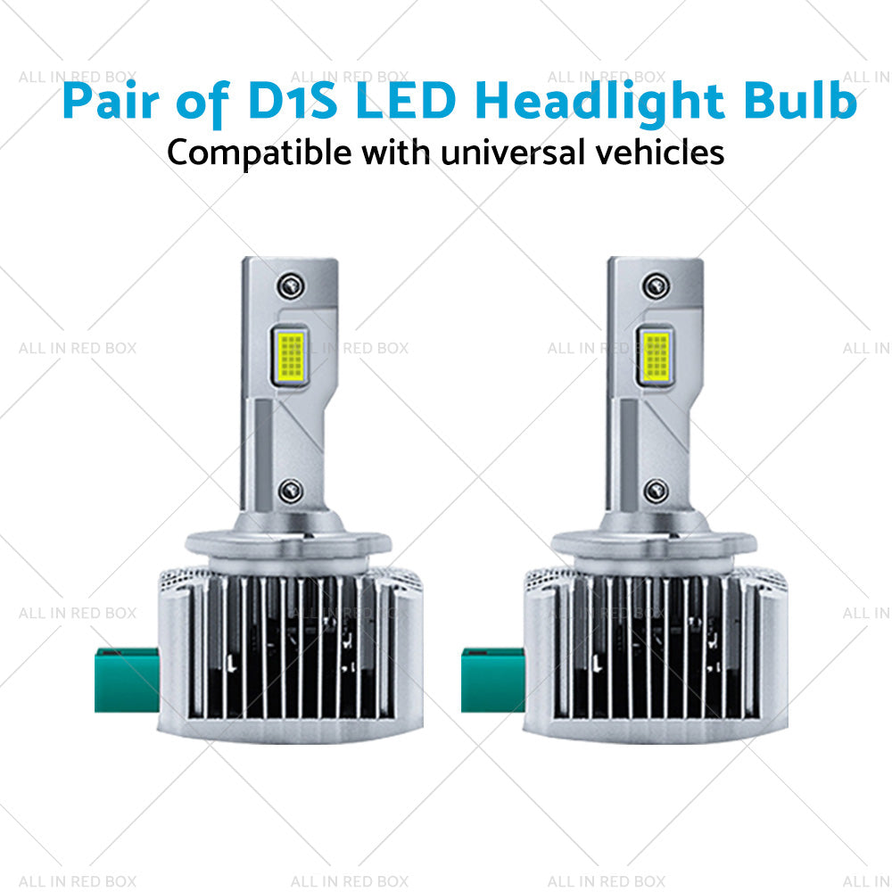 {{ Pair of 6000K For Replace HID Xenon D1S LED Headlight Bulbs Conversion 90W 2pcs }} - Buy Car Parts Online at {{ Kaka Auto Parts }}.
