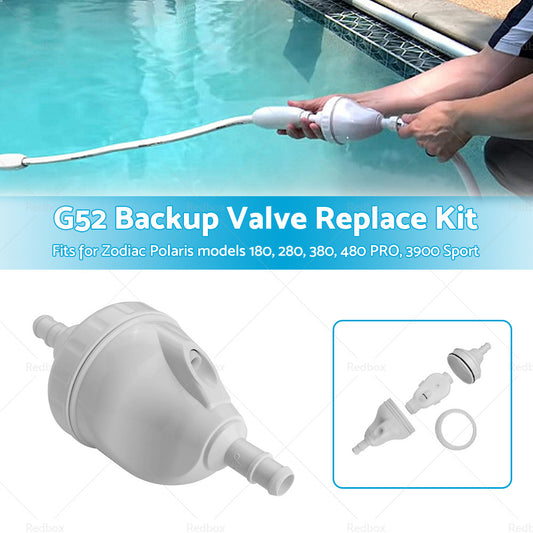 G52 Backup Valve Replace Kit For Polaris Pool Cleaner Parts 180 280 380 480 3900