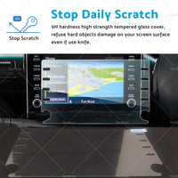 Suitable For Toyota HiLux 2021-2022 Car Touchscreen Protector Tempered Glass 8in