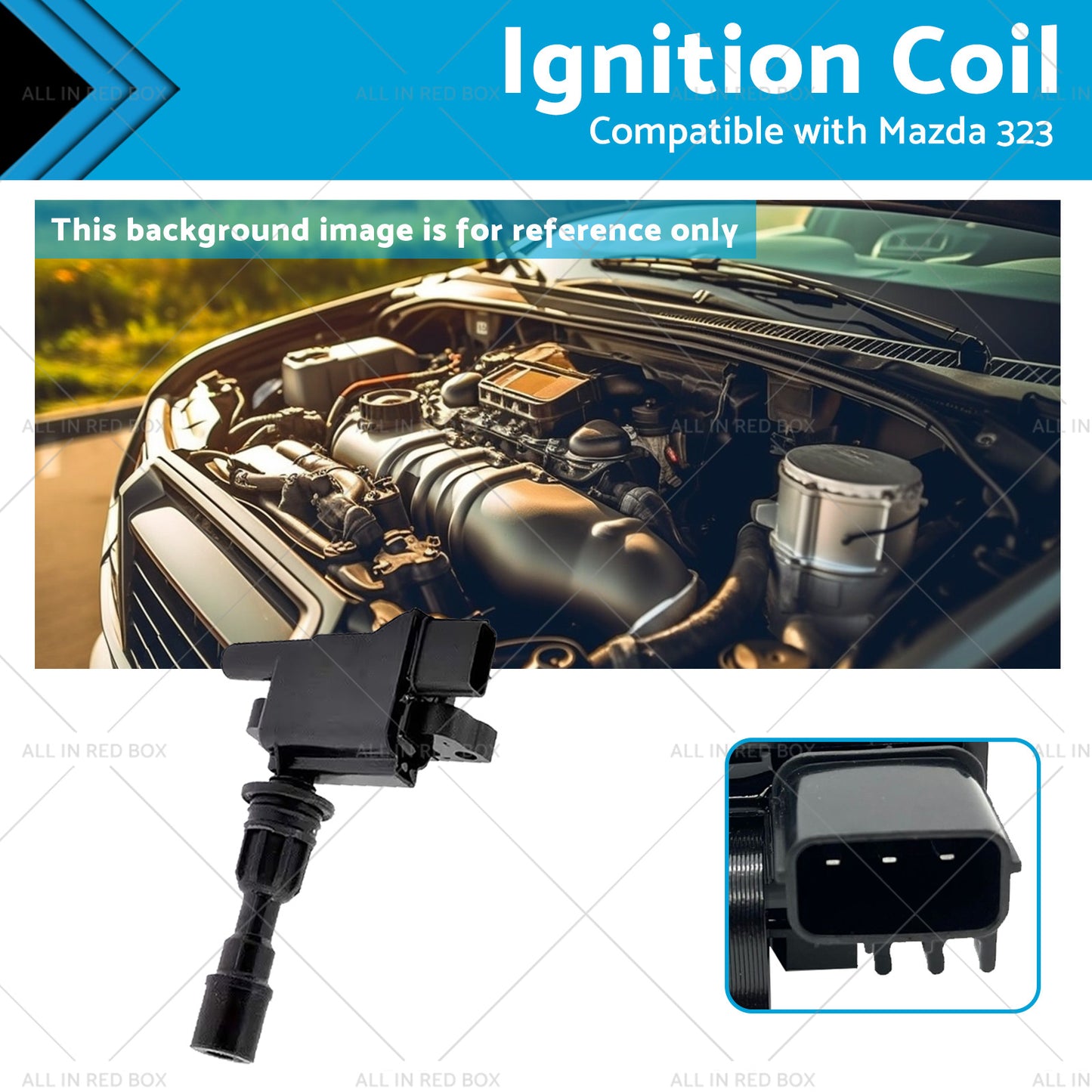 ZL01-18100-A Ignition Coil Suitable for Mazda 323 1. 5L 1. 6L 98-03