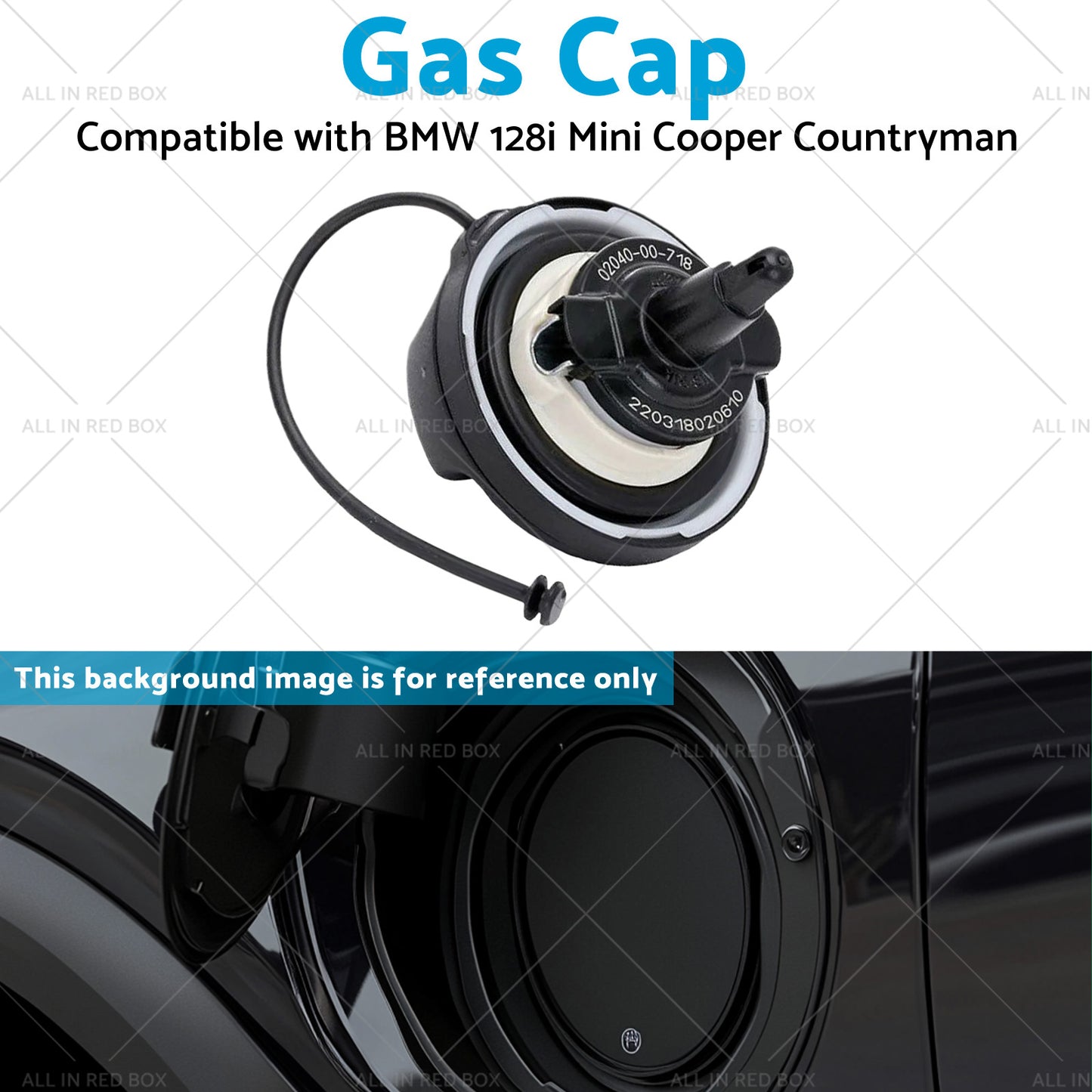 Gas Cap Suitable for BMW 335is Mini Cooper Countryman 2011-2013 16117222391