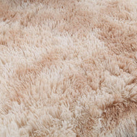 Polyester Carpet Floor Rug 200x250cm Light Camel Soft Non-Slip Mat Suitable For Homes & Offices