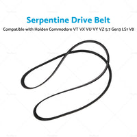 Drive Belt Suitable for Holden VT VX VU VY VZ Commodore 5. 7 Gen3 LS1 V8 6PK1995