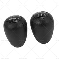 2PCS 5-Speed Push Gear Shift Knob and Transfer Case Konb Suitable for Nissan Patrol