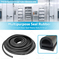 5m or 16x20mm Fridge Seals Rubber Door Gasket Coolroom Door Seal Heavy Duty D Shape