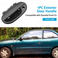 FRONT LH Left OUTER Door Handle  Bolt Type  Suitable for Hyundai Excel X3 97-00