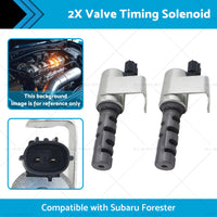 2PCS VVT Valve Timing Solenoid Suitable for Subaru Foreste Impreza Liberty