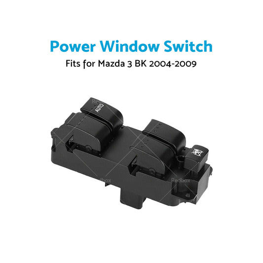 Master Power Window Control Switch Fits For Mazda 3 BK 2004-2009 4 Buttons