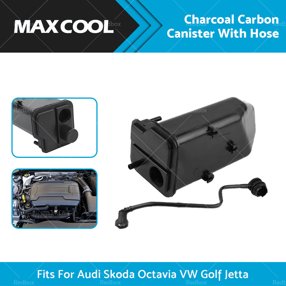 Evaporation Activated Carbon Charcoal Canister Cans  and  Hose Suitable For VW Jetta