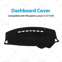 Dash Mat Pad Dashboard Cover Suitable For Mitsubishi Lancer CJ CF EVO 2006-2019