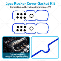 2x Rocker Cover Gasket Kit Suitable for Holden Commodore VG VQ VN VP V6 3.8L